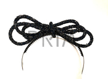 Load image into Gallery viewer, CRYSTAL ROPE BOW HEADBAND
