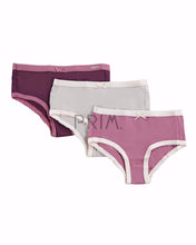 Load image into Gallery viewer, MEMOI GIRLS 3 PACK SOLID PANTY
