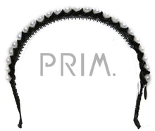 Load image into Gallery viewer, VELVET PEARLS HEADBAND
