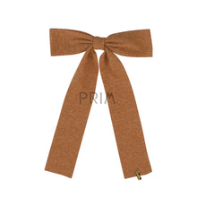Load image into Gallery viewer, HEIRLOOMS COTTON RIBBED NARROW LONG BOW CLIP
