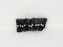 Load image into Gallery viewer, METALLIC MESH RUFFLE CLIP
