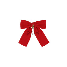 Load image into Gallery viewer, HEIRLOOMS COTTON RIBBED MEDIUM BOW CLIP
