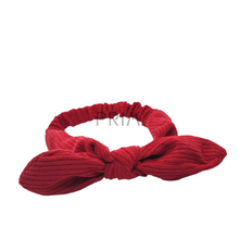 Load image into Gallery viewer, BABY CORDUROY BOW HEADBAND
