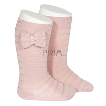 Load image into Gallery viewer, KNEE SOCK KNIT BOW

