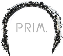 Load image into Gallery viewer, PEARL TRIM HEADBAND
