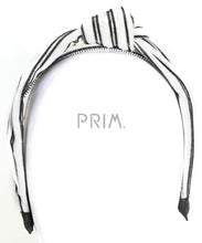 Load image into Gallery viewer, VELVET STRIPES KNOT HEADBAND
