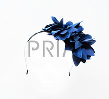 Load image into Gallery viewer, DOUBLE SIDE FLOWER WITH BUTTON HEADBAND

