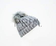 Load image into Gallery viewer, CHENILLE POM POM KNIT HAT
