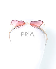 Load image into Gallery viewer, DACEE HEART SUNGLASSES HEADBAND
