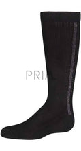 Load image into Gallery viewer, METALLIC STRIPE KNEE SOCK
