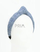 Load image into Gallery viewer, DACEE HERRINGBONE KNOT HEADBAND
