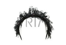 Load image into Gallery viewer, MULTI COLORED RHINESTONE LACE HEADBAND
