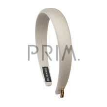 Load image into Gallery viewer, HEIRLOOMS LINEN PUFF HEADBAND
