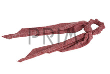 Load image into Gallery viewer, DACEE HEATHERED KNIT SCRUNCHY WITH TAILS
