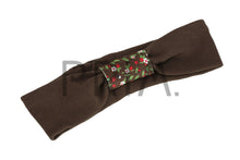 Load image into Gallery viewer, DACEE FLORAL CORDUROY TURBAN CENTER JUNIOR HEADWRAP
