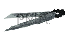 Load image into Gallery viewer, DACEE SNAKE PRINT CHIFFON SCRUNCHY WITH TAILS
