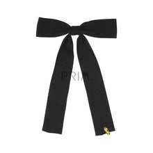 Load image into Gallery viewer, HEIRLOOMS COTTON RIBBED NARROW LONG BOW CLIP
