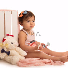 Load image into Gallery viewer, HEIRLOOMS SMALL COTTON BOW CLIP
