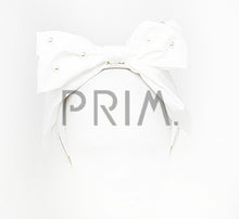 Load image into Gallery viewer, PEARL POP-UP BOW HEADAND
