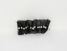 Load image into Gallery viewer, METALLIC MESH RUFFLE CLIP
