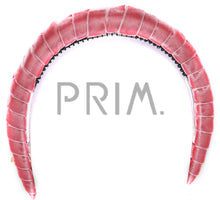 Load image into Gallery viewer, VELVET RIBBON WRAPPED PUFFY HEADBAND
