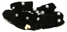 Load image into Gallery viewer, VELVET PEARL SCRUNCHY
