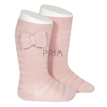 Load image into Gallery viewer, KNEE SOCK KNIT BOW
