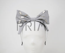 Load image into Gallery viewer, ZIPPER PULL BOW HEADBAND
