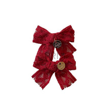 Load image into Gallery viewer, HALO ISLA LACE KNIT BOW DOUBLE CLIP
