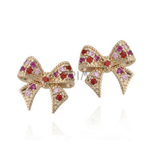 Load image into Gallery viewer, PRETTY BOW STUD EARRING
