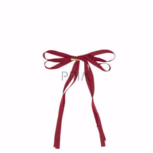 Load image into Gallery viewer, HEIRLOOMS THIN SOFT COTTON BOW CLIP
