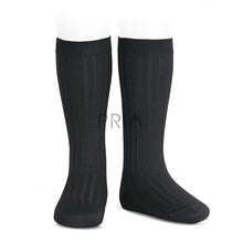 Load image into Gallery viewer, CONDOR RIBBED COTTON KNEE SOCK
