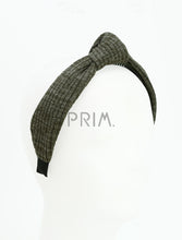 Load image into Gallery viewer, DACEE HEATHERED RIBBED KNOT HEADBAND
