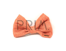 Load image into Gallery viewer, BURLAP STANDING BOW CLIP
