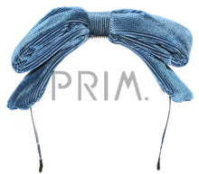 Load image into Gallery viewer, VELVET PUFFY BOW HEADBAND
