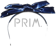 Load image into Gallery viewer, LEATHER PUFFY BOW HEADBAND
