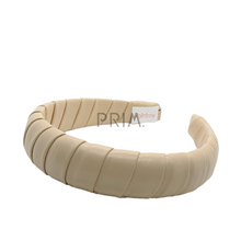 Load image into Gallery viewer, PADDED LEATHER TAPED HEADBAND

