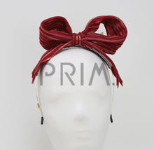 Load image into Gallery viewer, METALLIC TWO TONE BOW HEADBAND
