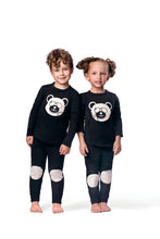 Load image into Gallery viewer, BLACK &amp; WHITE BEAR PJS
