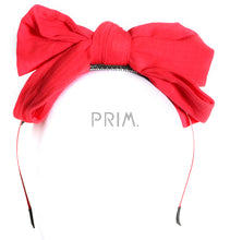 Load image into Gallery viewer, WIDE RIBBED BOW HEADBAND
