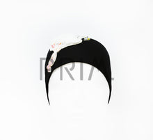 Load image into Gallery viewer, FUR BEADED OSTRICH HEADWRAP
