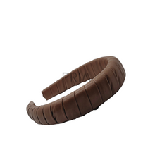 Load image into Gallery viewer, PADDED LEATHER TAPED HEADBAND
