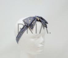 Load image into Gallery viewer, STARS BOW BABY HEADBAND
