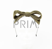 Load image into Gallery viewer, METALLIC WIRE BOW HEADBAND
