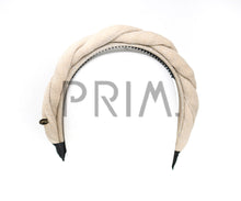 Load image into Gallery viewer, METALLIC PUFFY TWIST HEADBAND
