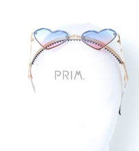 Load image into Gallery viewer, DACEE HEART SUNGLASSES HEADBAND
