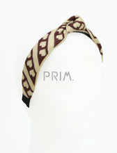 Load image into Gallery viewer, DACEE KNIT HEARTS KNOT HEADBAND
