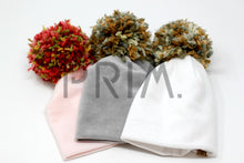 Load image into Gallery viewer, VELOUR WOOL POM POM HAT
