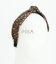 Load image into Gallery viewer, DACEE FLORAL CORDUROY KNOT HEADBAND
