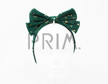 Load image into Gallery viewer, PAINT SPLASHES BOW BABY HEADBAND
